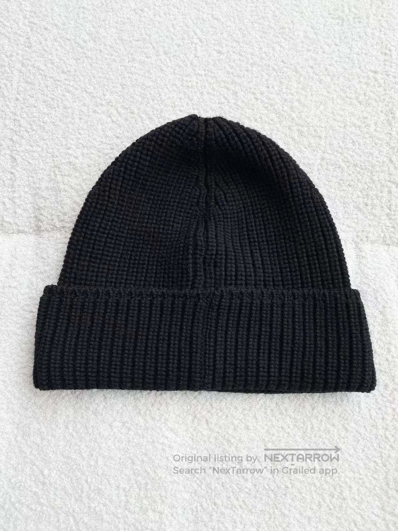 Canada Goose Canada Goose Size S Logo embroidered black knitted hat| Size ONE SIZE - 3 Thumbnail