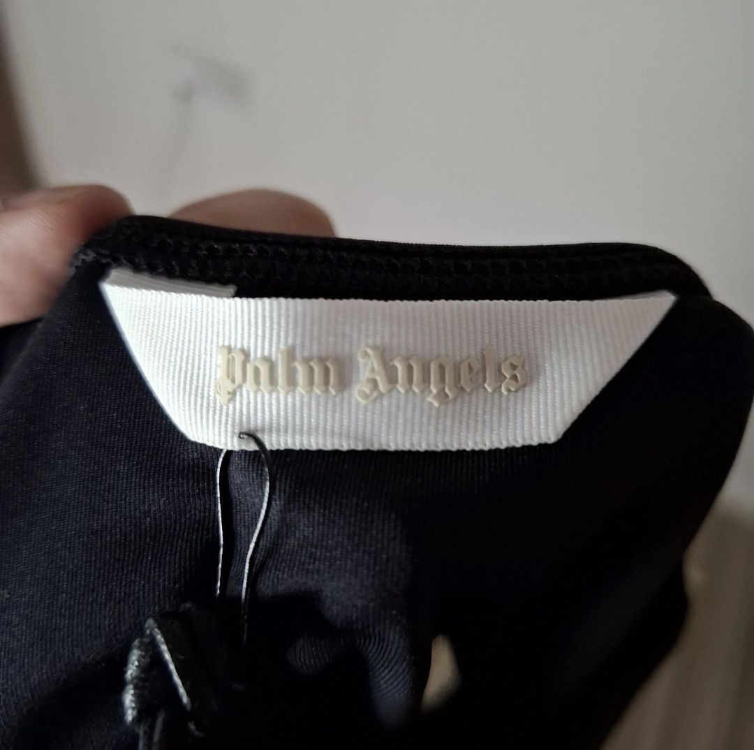 Palm Angels PALM ANGELS Rainbow Coloured Stretch Nylon Miami Crop Top Size XL / US 12-14 / IT 48-50 - 6 Thumbnail