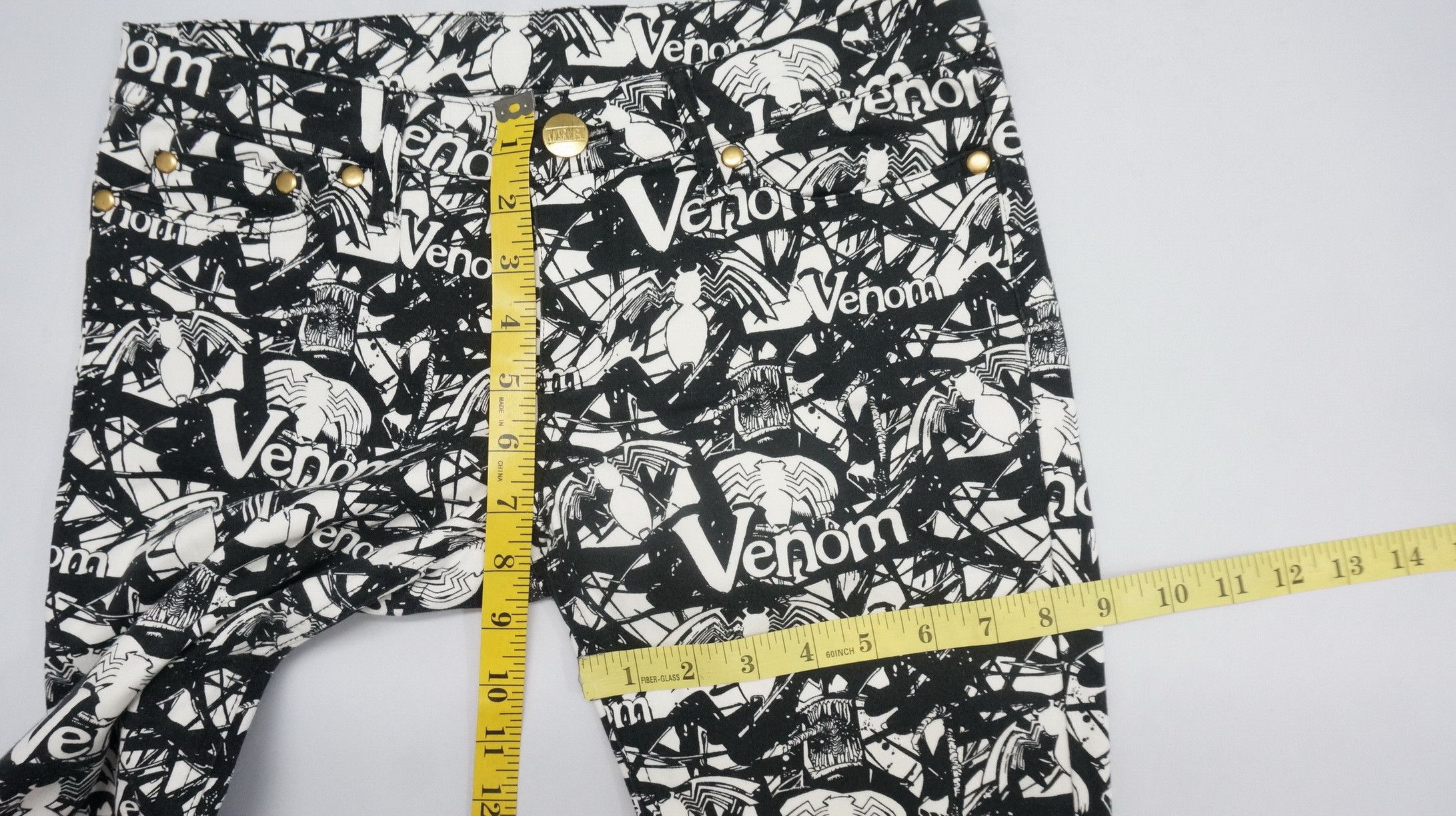Marvel Comics Marvel VENOM Skinny Women Pants Size 29" - 10 Thumbnail