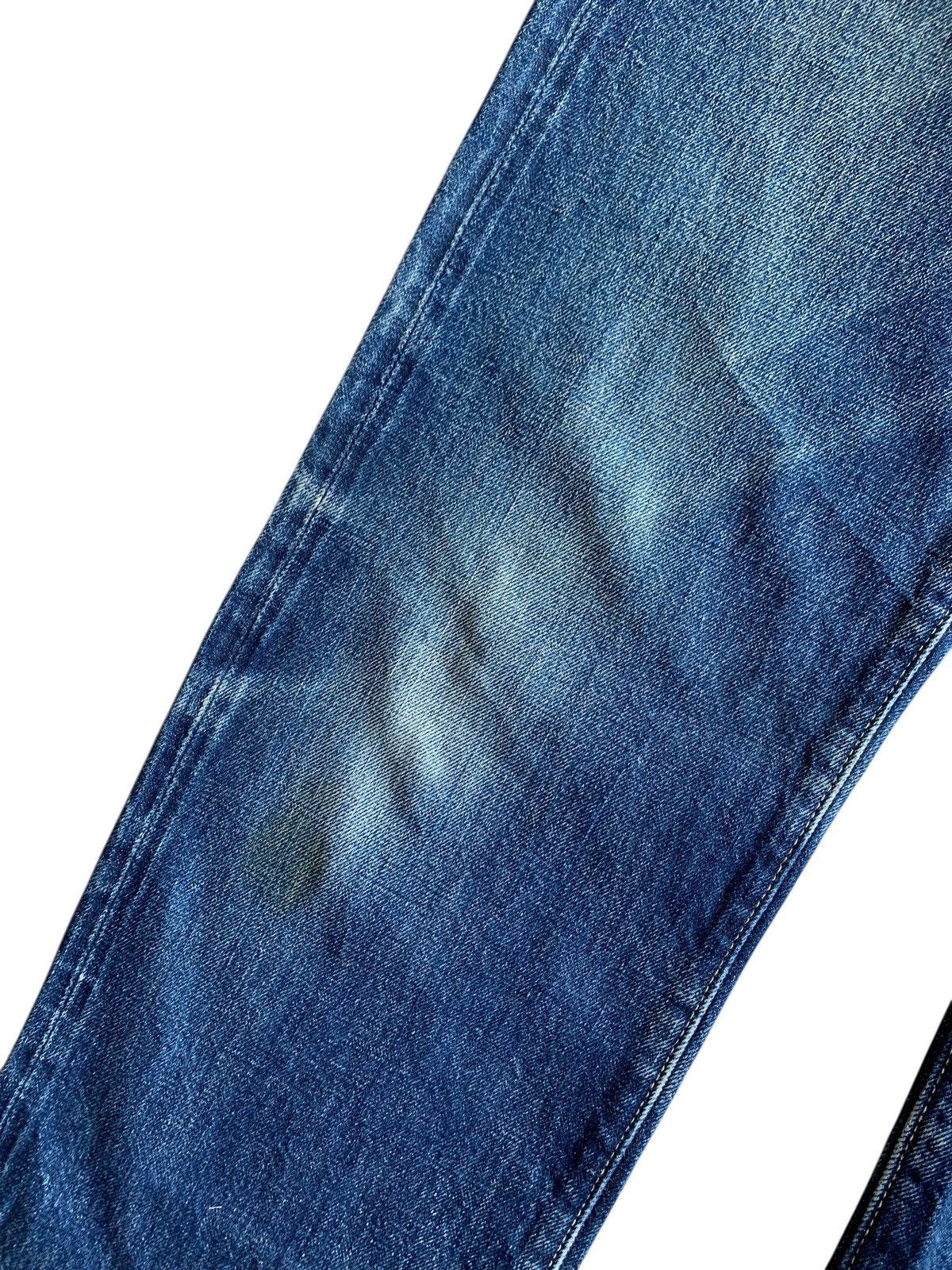 Sugar Cane VINTAGE SWING CHOP SELVEDGE FADED & RUSTY DISTRESSED DENIM Size US 29 - 17 Thumbnail