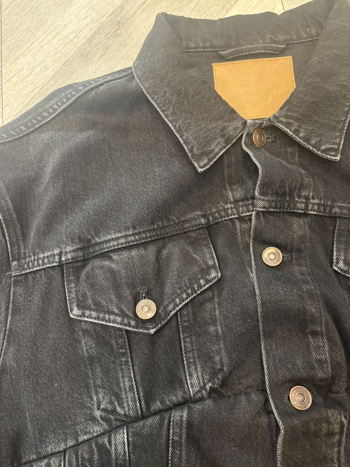 Balenciaga Balenciaga Relaxed Denim Jacket Size XS / US 0-2 / IT 36-38 - 4 Thumbnail