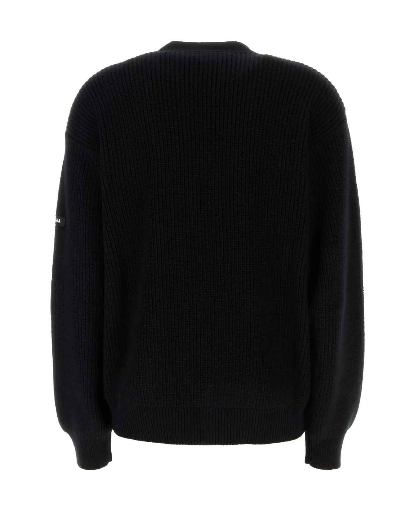 Balenciaga o1bcso1str0326 Cardigan in Black Size US M / EU 48-50 / 2 - 2 Thumbnail