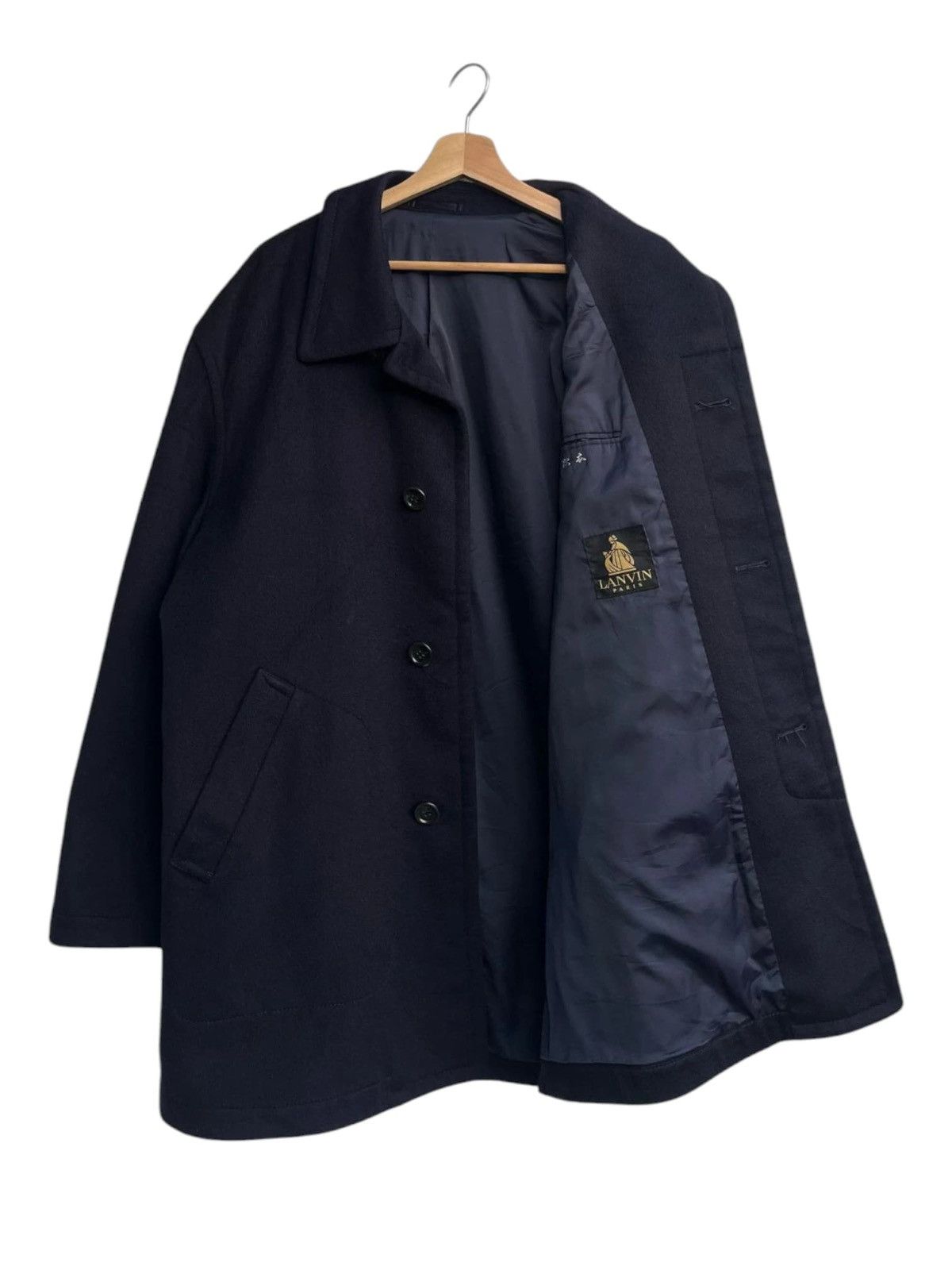 Lanvin Lanvin Hidden Buttons Cashmere Coat Size US M / EU 48-50 / 2 - 3 Thumbnail