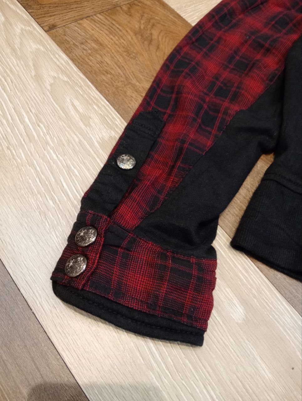 Japanese Brand 31040=SKKONE JAPAN PUNK CHECKERED JACKET - SIZE M Size US M / EU 48-50 / 2 - 10 Thumbnail