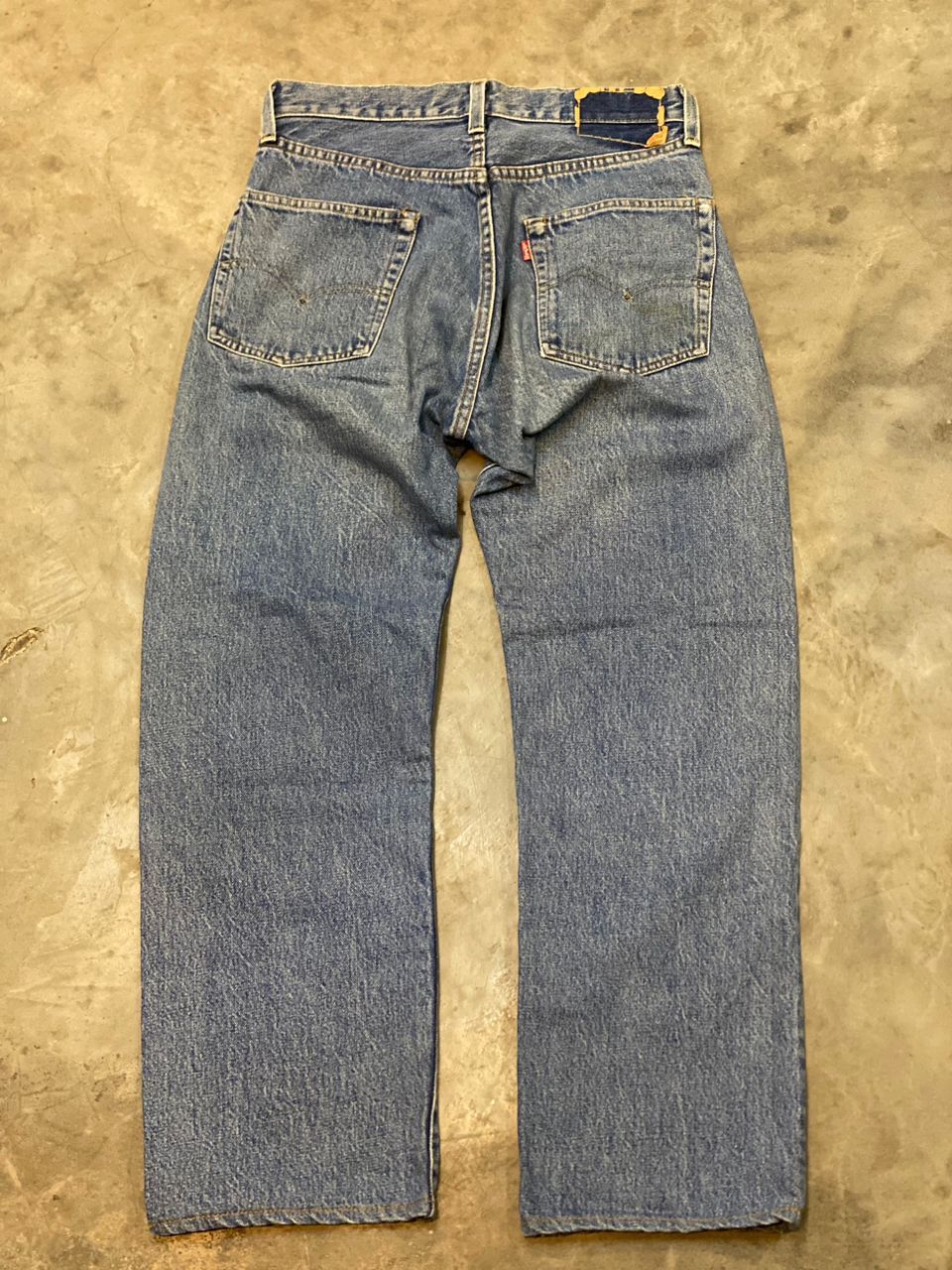 Levi's VINTAGE LEVIS 501 90S BUTTON 555 SELVEDGE PANTS Size US 29 - 2 Thumbnail