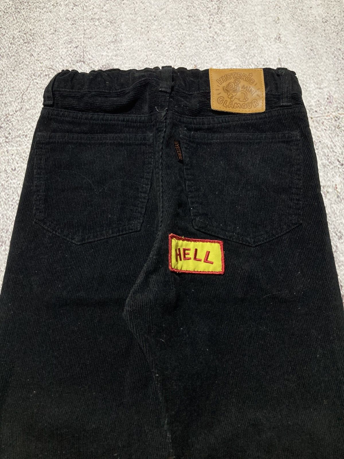 Hysteric Glamour FOR KIDS‼️Vintage Hysteric Glamour Mini Corduroy Pants Black Size US 26 / EU 42 - 11 Thumbnail