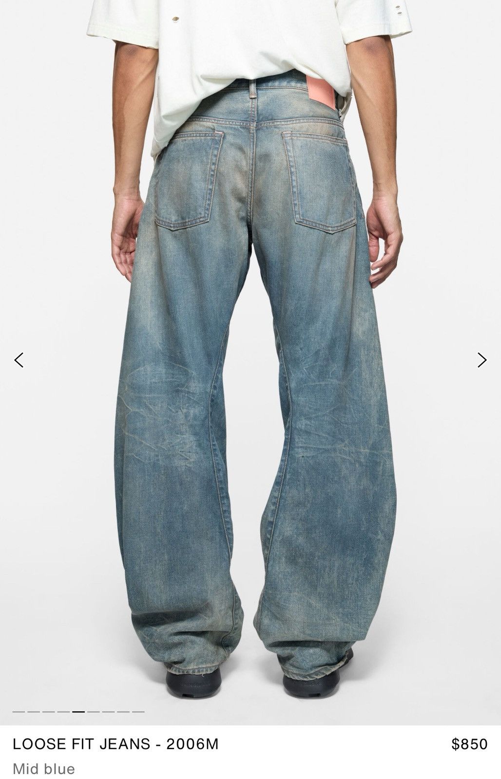 Acne Studios Acne Studios wide leg denim Size US 32 / EU 48 - 4 Thumbnail