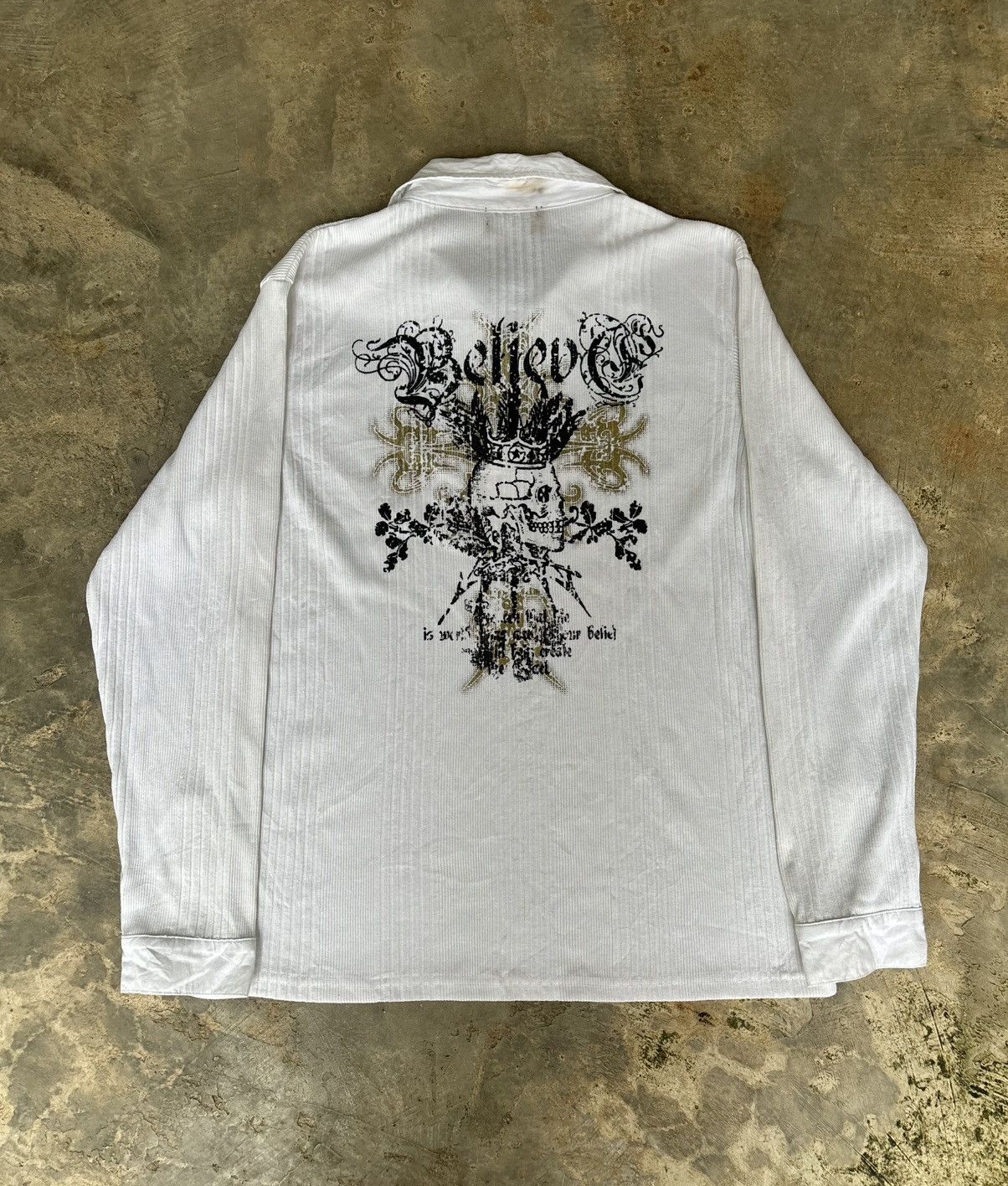 Hysteric Glamour Y2k Believe Skull Ifsixwasnine Punk Style Shirt Size US L / EU 52-54 / 3 - 2 Thumbnail