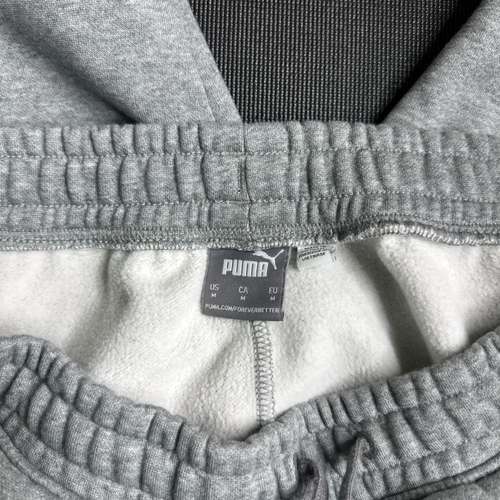 Puma Puma mens grey cotton shorts Size US 32 / EU 48 - 5 Thumbnail