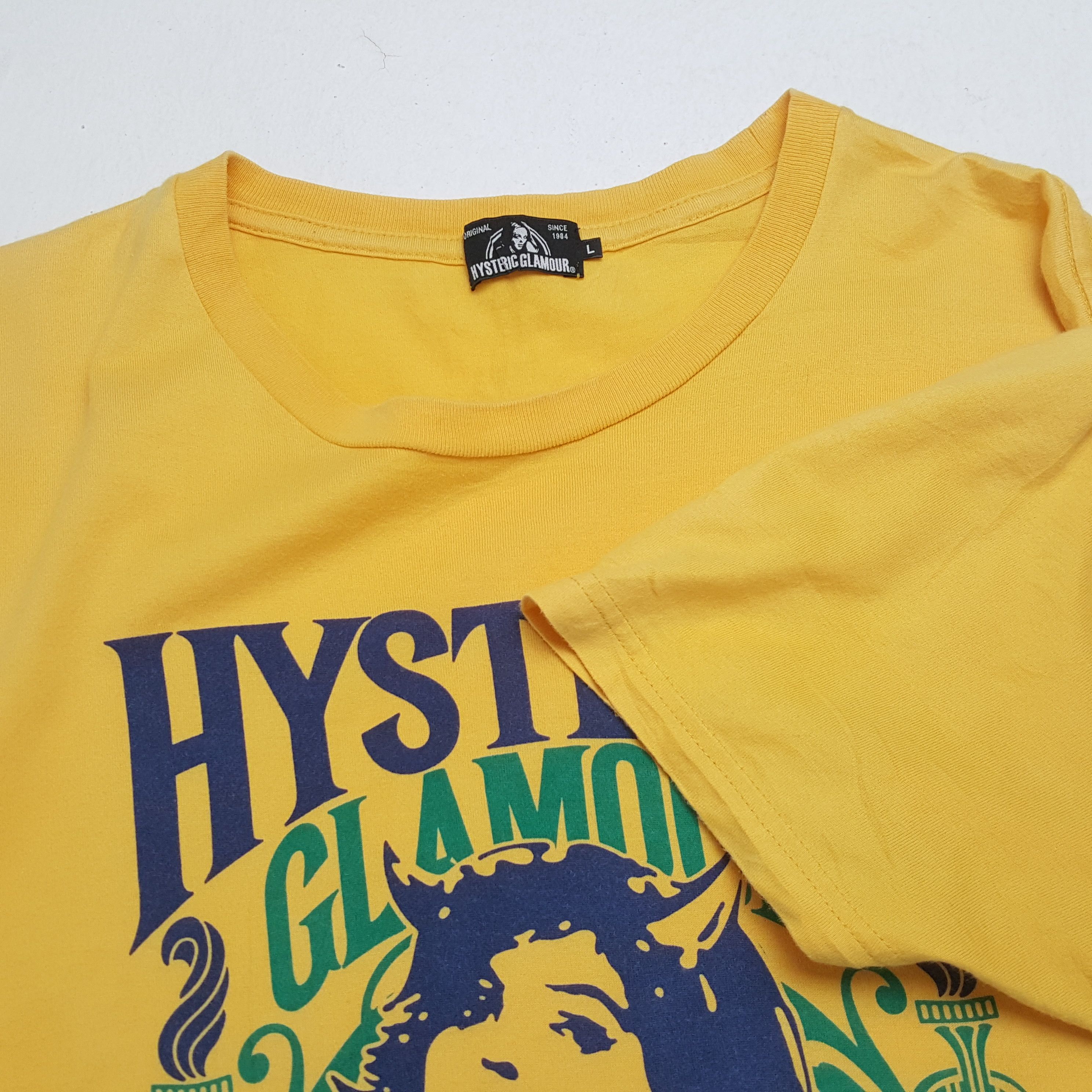 Hysteric Glamour × Japanese Brand × Vintage HYSTERIC GLAMOUR Japanese Brand Streetwear Style Tshirt Size US L / EU 52-54 / 3 - 6 Thumbnail