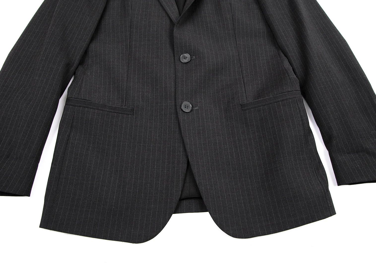 Dolce & Gabbana Pinstripe Narrow Lapel Jacket Charcoal Size 44 Size US S / EU 44-46 / 1 - 7 Thumbnail