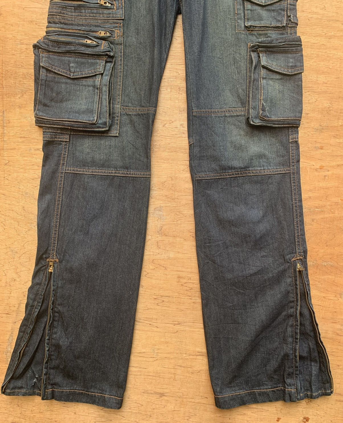Japanese Brand 🔥🔥 abx Multipocket Tactical Denim Pants Size US 33 - 20 Thumbnail