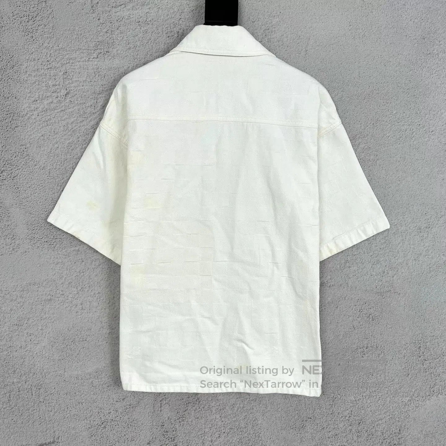 Louis Vuitton Beige Short Sleeve Button-Up Shirt XS. Size US XS / EU 42 / 0 - 2 Thumbnail