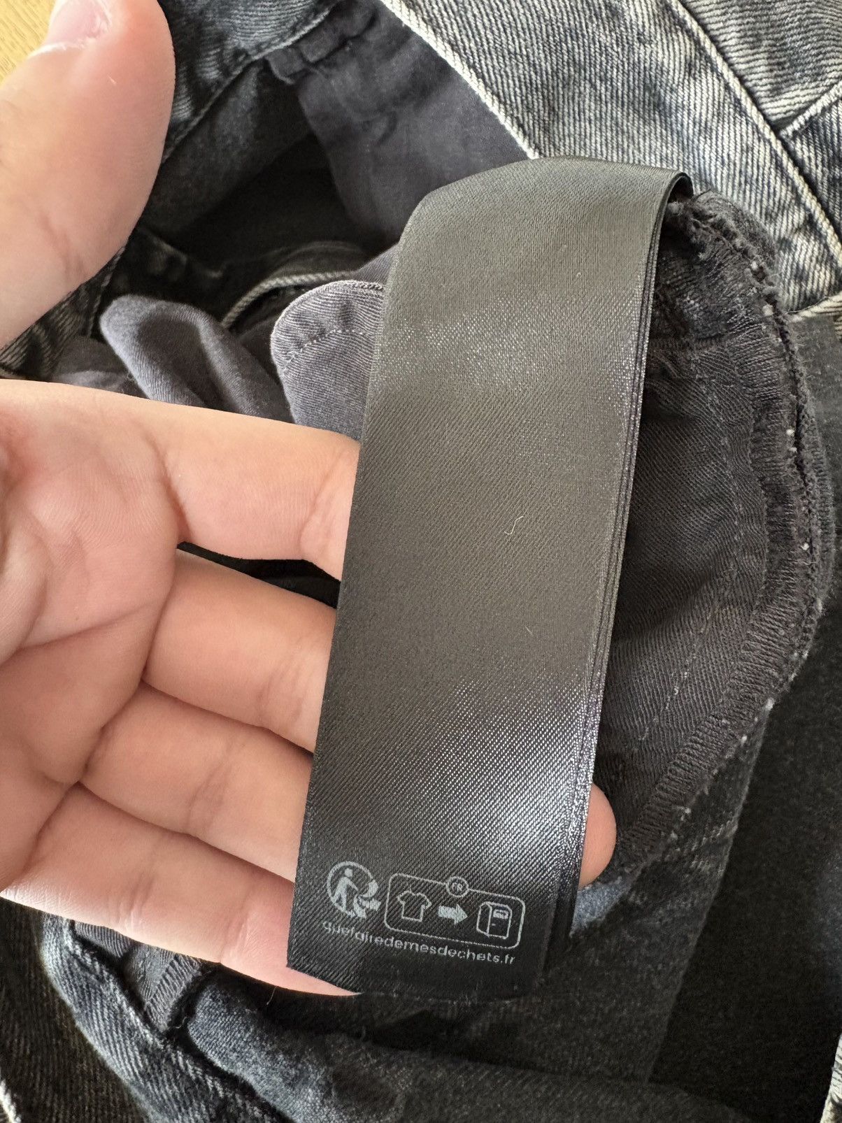 Balenciaga Balenciaga Fall22 Lost Tape Flared Denim Size US 31 - 12 Thumbnail