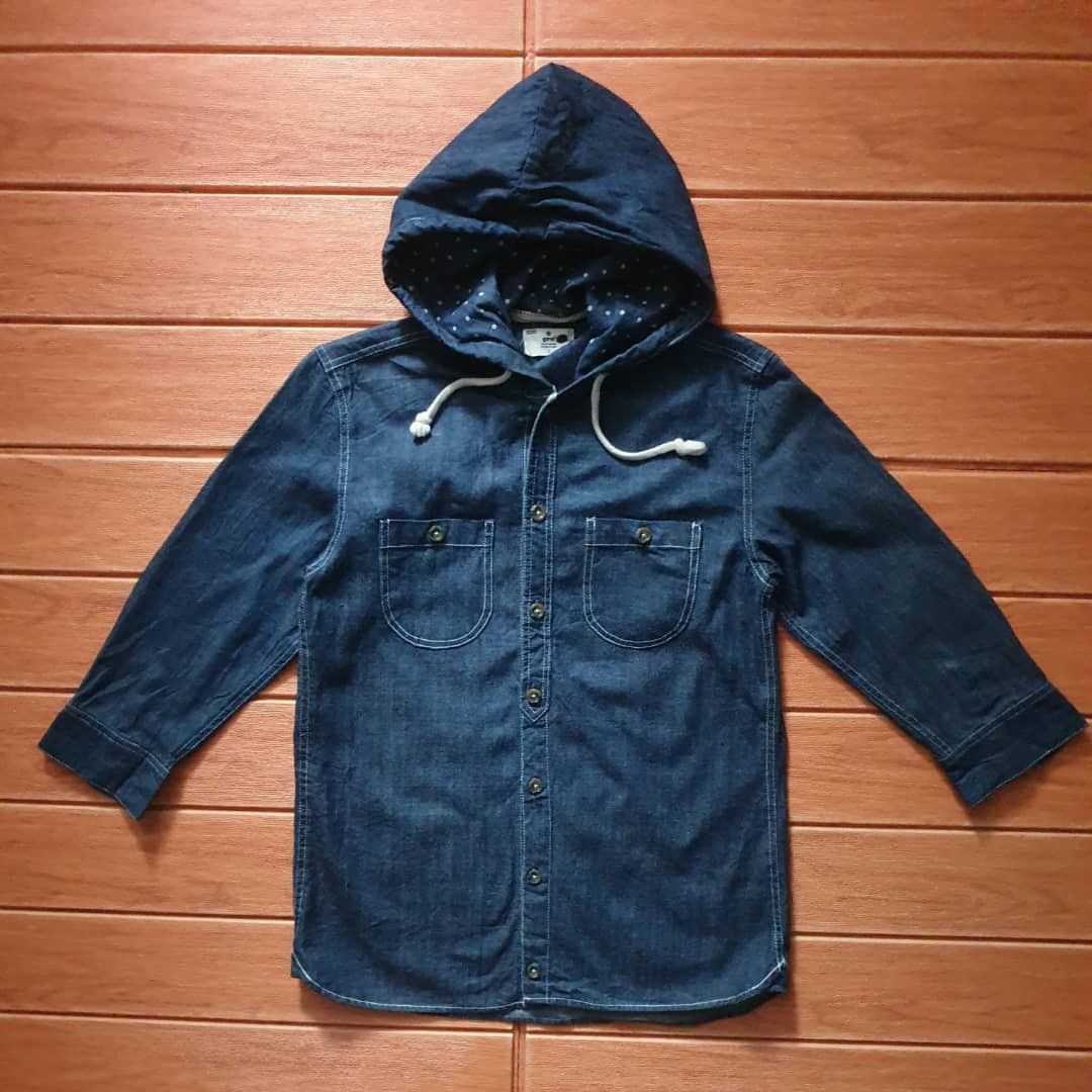 GRN × Japanese Brand Grn Japanese brand blue colour hoodie shirt Size US M / EU 48-50 / 2 - 1 Thumbnail