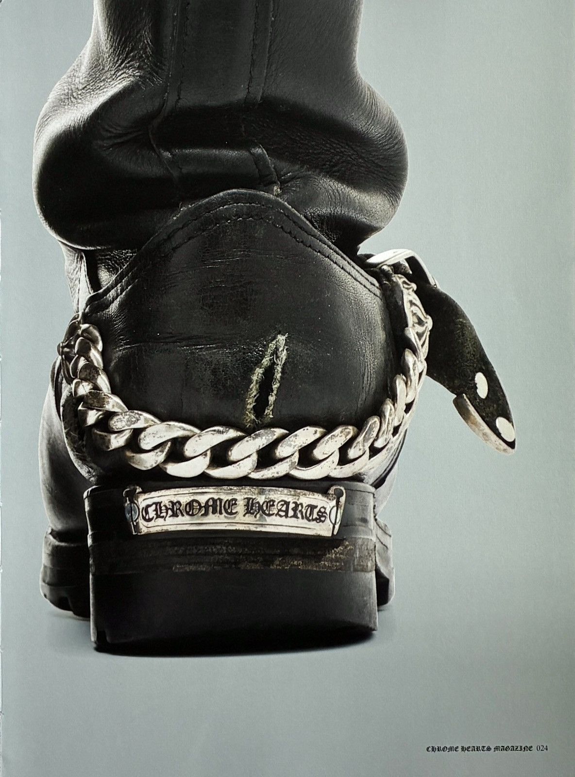 Chrome Hearts Chrome Hearts Black Boot photo 11x14 Framed poster Size ONE SIZE - 2 Thumbnail