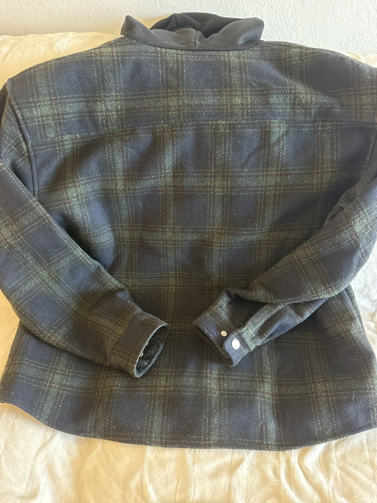 Other Club Paradise Streetwear Flannel Blue Grey Black Jacket Size US XL / EU 56 / 4 - 9 Thumbnail