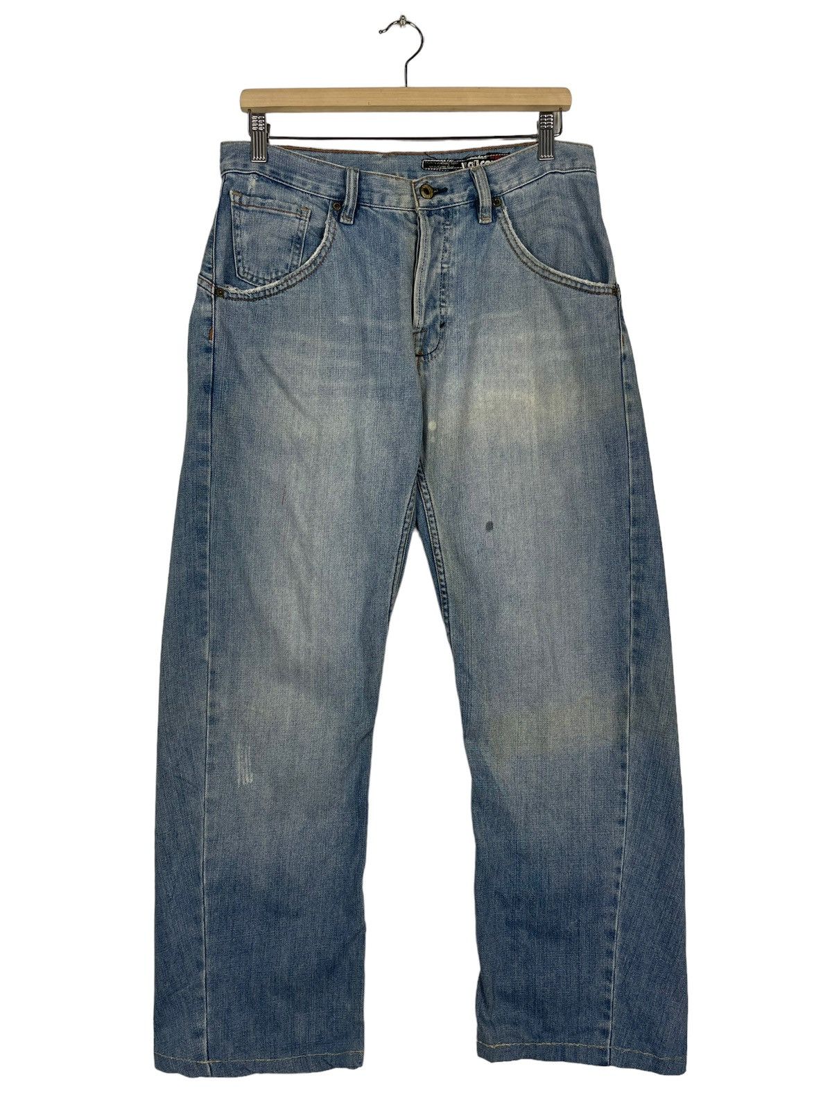 Volcom × Von Dutch Volcom Stone Boardwear Fabric Made In Usa Faded Blue Jeans Size US 32 / EU 48 - 1 Thumbnail