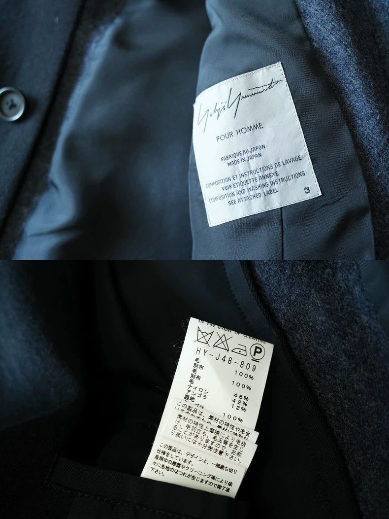 Yohji Yamamoto Yohji Yamamoto 15AW show double gray and red jacket-2505 Size US L / EU 52-54 / 3 - 7 Thumbnail