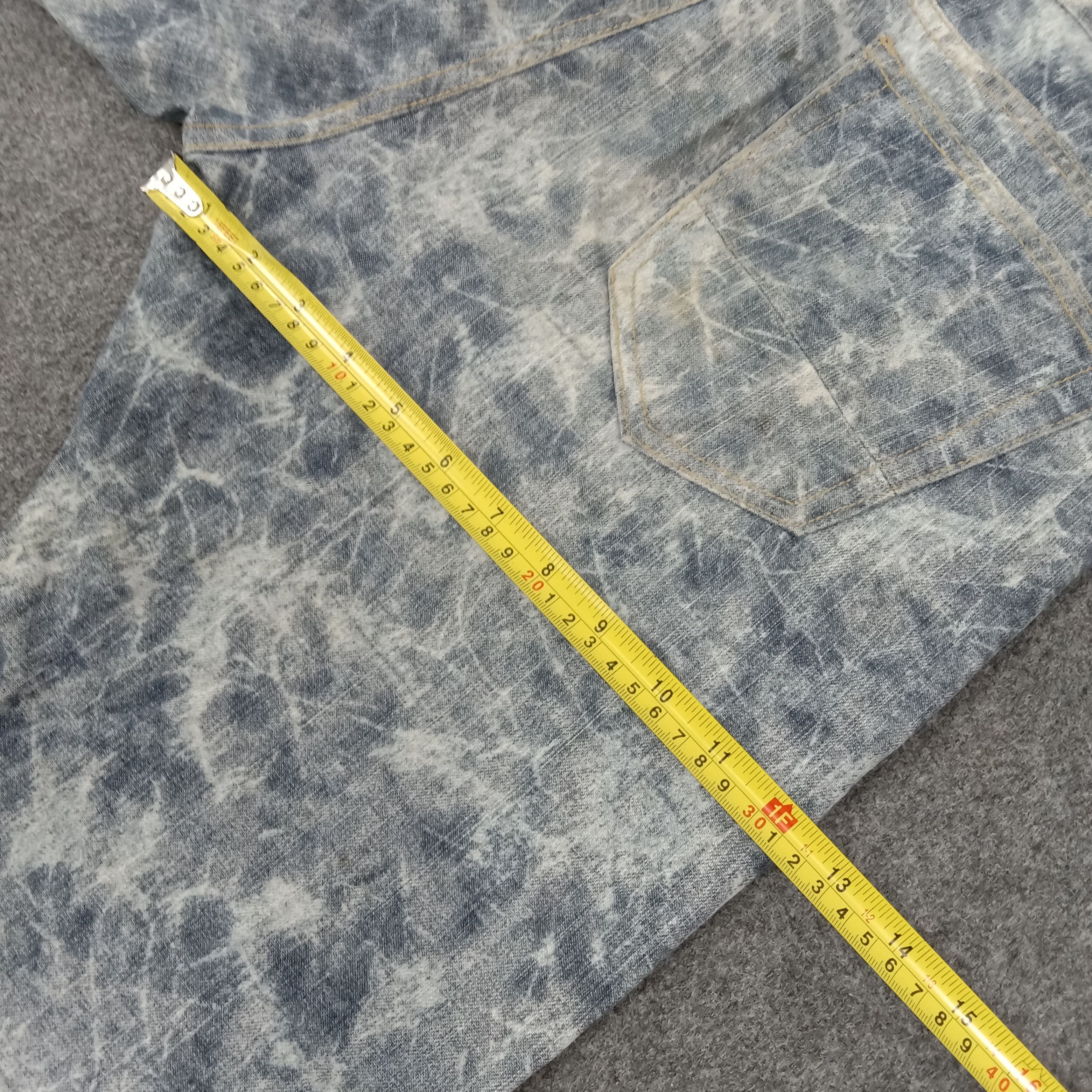 Number (N)ine Number Nine Japan Straight Acid Wash Denim C265N9 Size US 32 / EU 48 - 12 Thumbnail