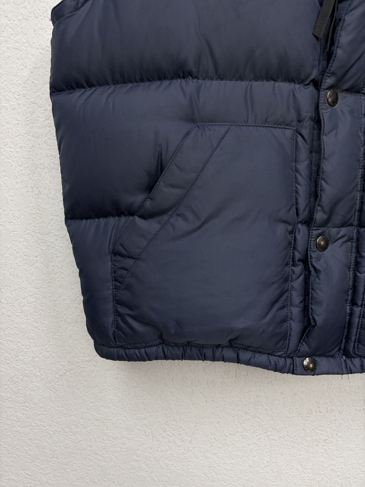 Polo Ralph Lauren Polo Ralph Lauren Navy Puffer Vest Classic Down Gilet Logo Size US L / EU 52-54 / 3 - 6 Thumbnail