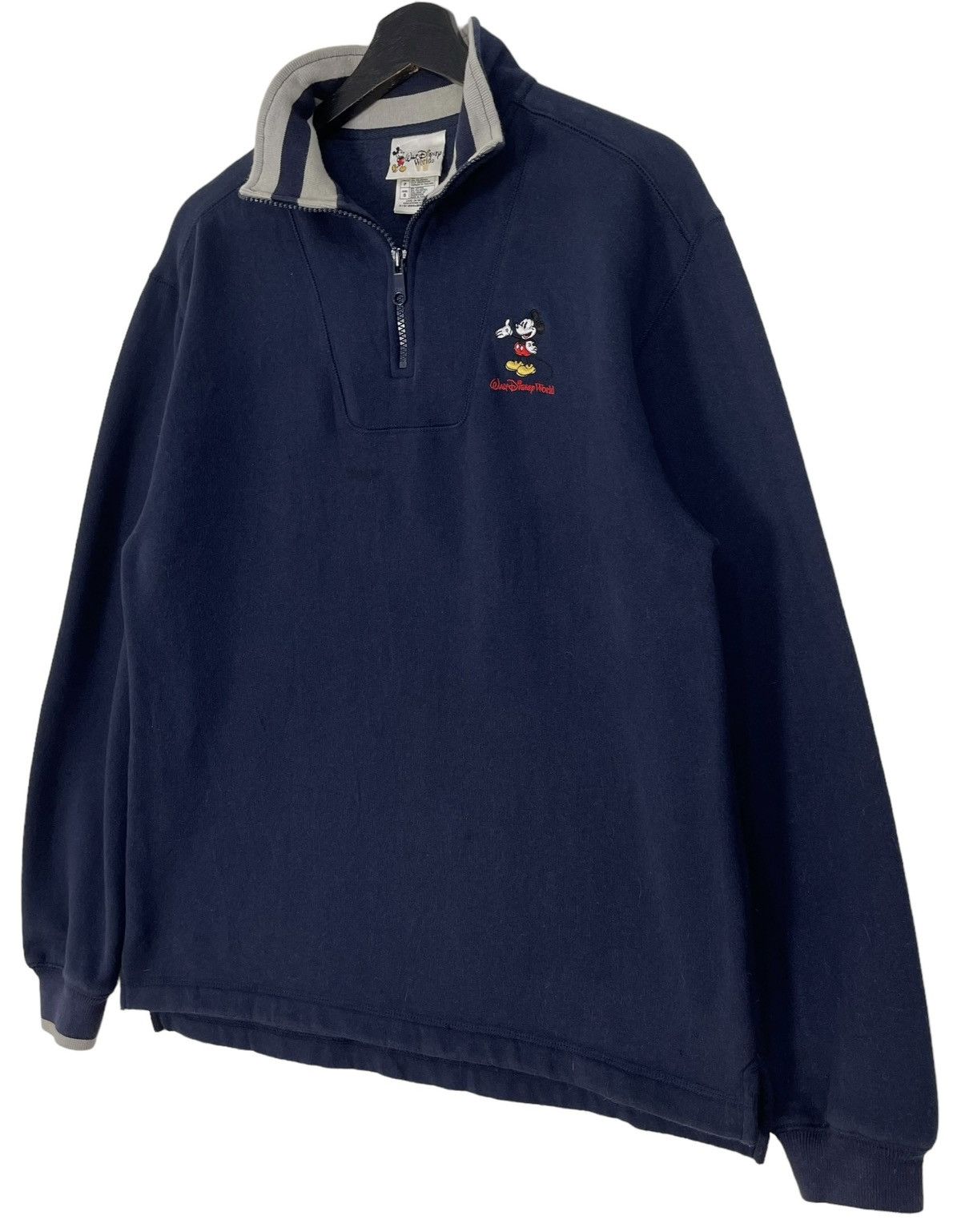 Cartoon Network × Mickey Mouse × Vintage Vintage Mickey Mouse Embroidered Pullover Sweatshirt Size US M / EU 48-50 / 2 - 3 Thumbnail