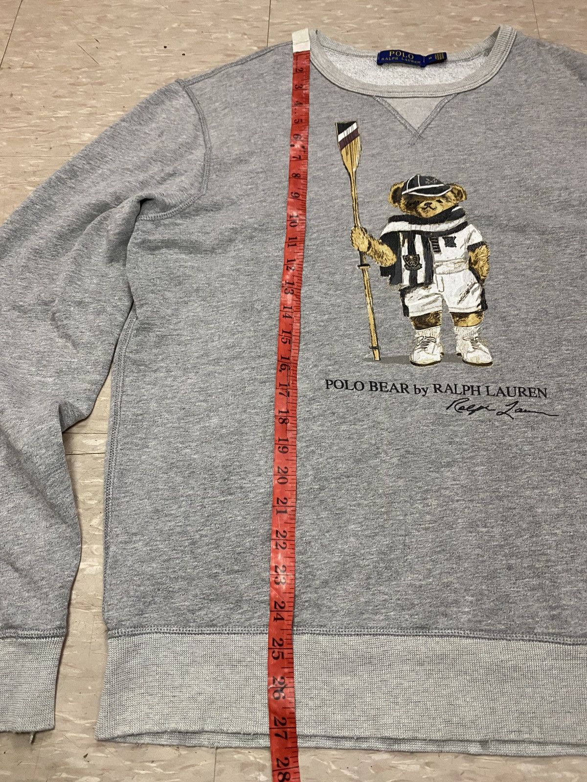 Polo Ralph Lauren Vintage polo bear by ralph lauren distressed sweatshirt Size US M / EU 48-50 / 2 - 17 Thumbnail