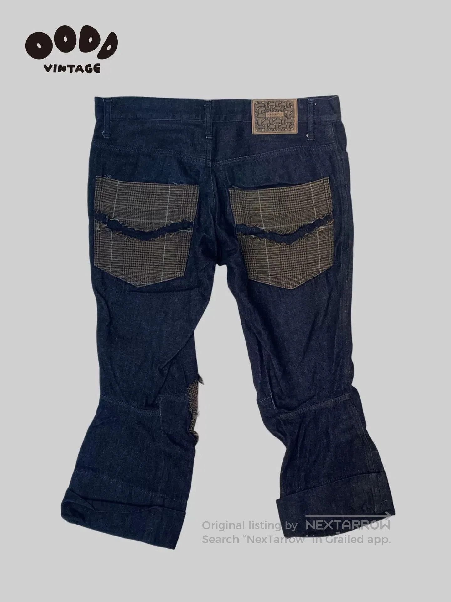 Christopher Nemeth Christopher Nemeth Deconstructed Denim Pants. Size US 30 / EU 46 - 2 Thumbnail