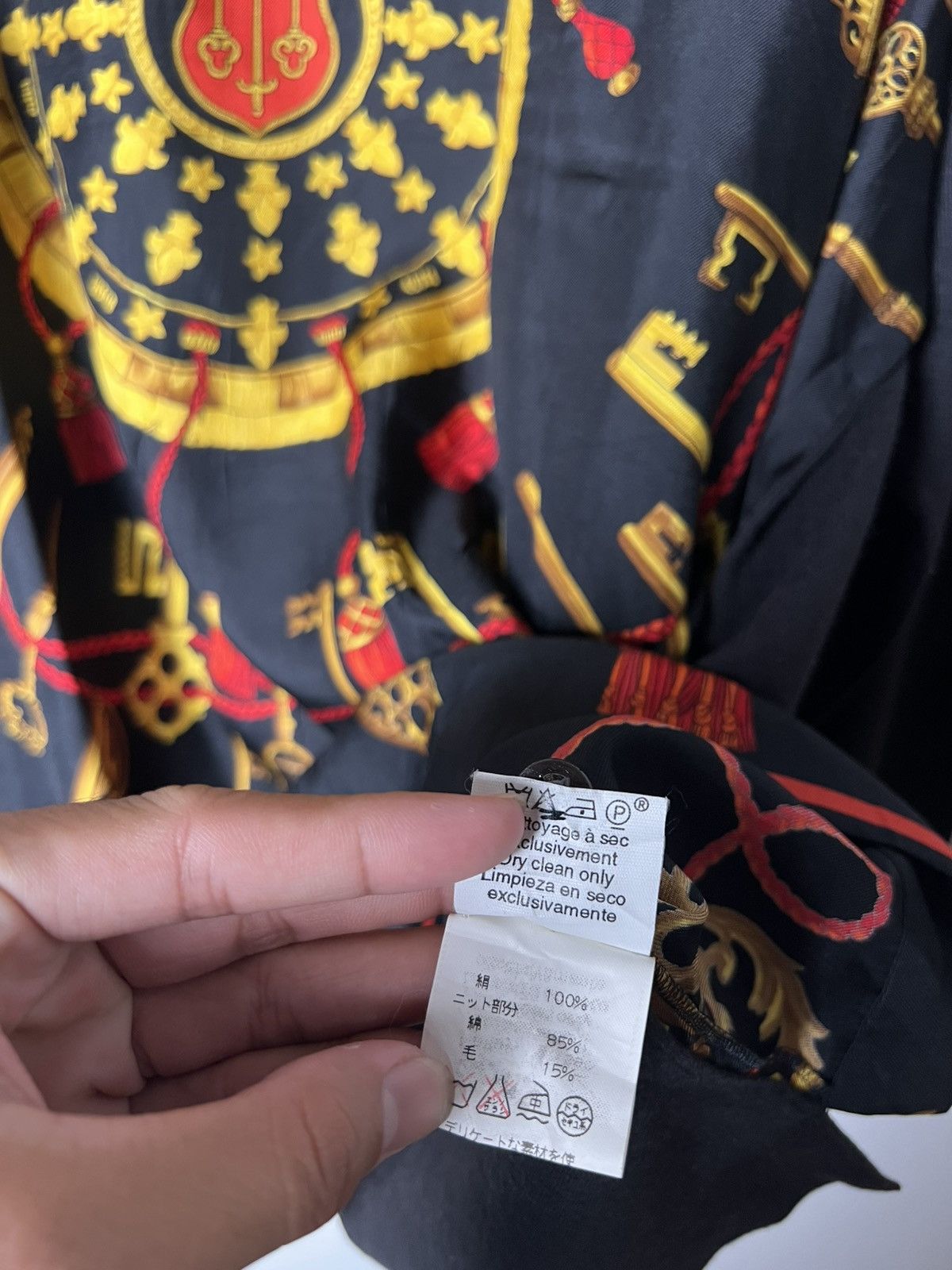Hermes Hermes Baroque Renaissance Blend Shirt Longsleeve Size US XL / EU 56 / 4 - 8 Thumbnail