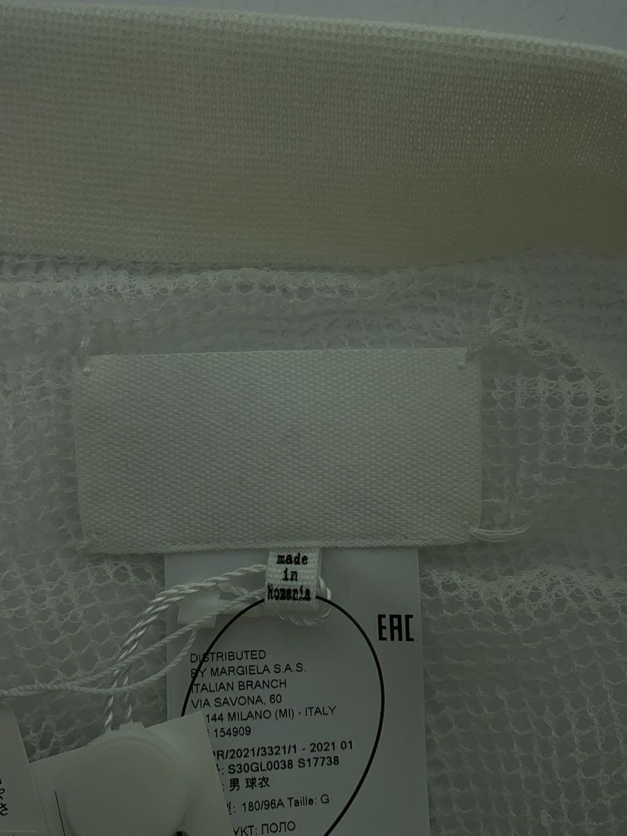 Maison Margiela Mesh Polo Shirt Size US L / EU 52-54 / 3 - 3 Thumbnail