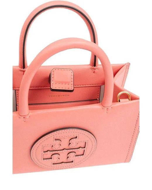 Tory Burch o1s22i1n1024 Size: OS / Ella Mini Tote Bag in Pink Size ONE SIZE - 4 Thumbnail