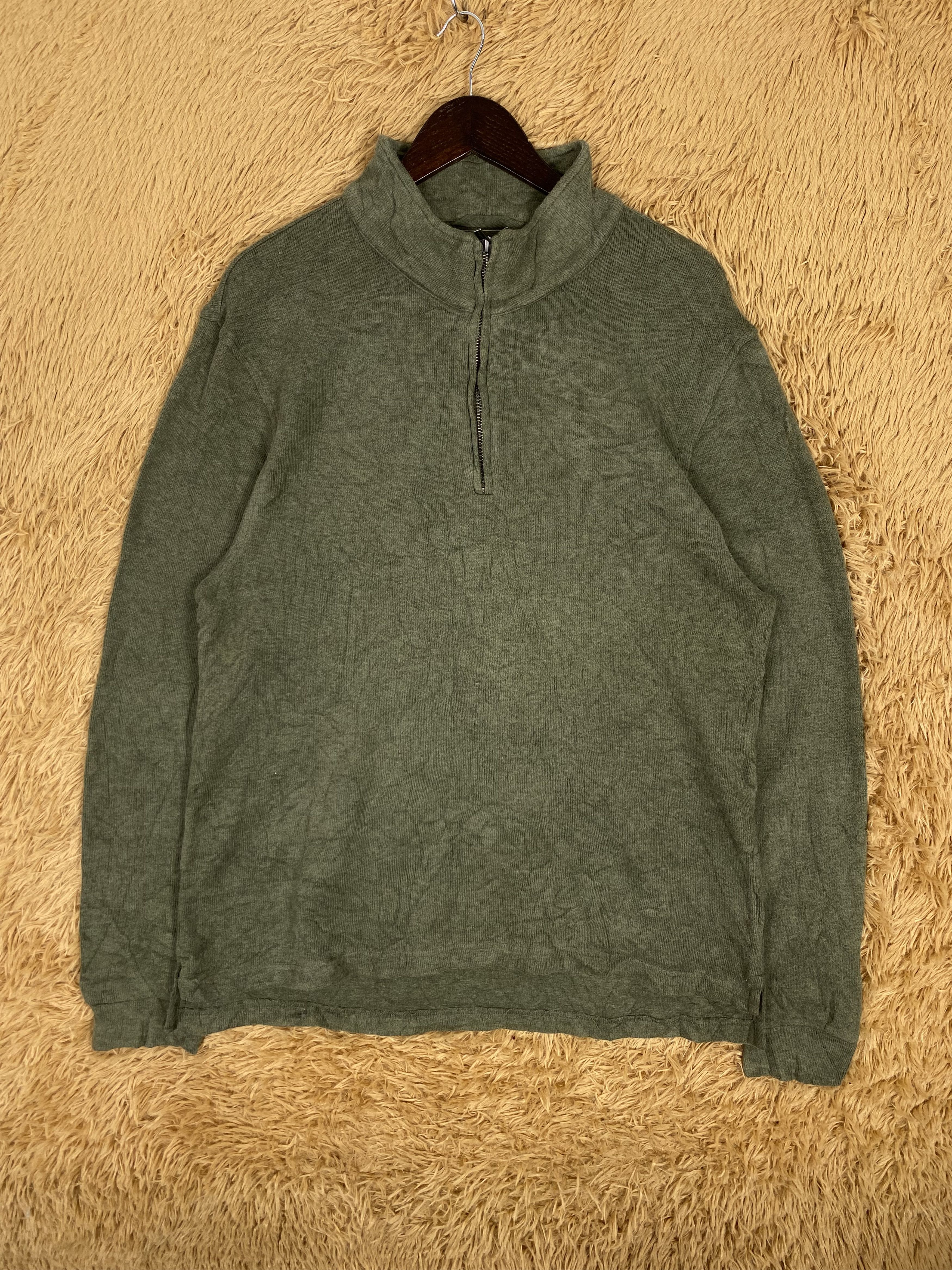 L.L. Bean Vintage LL Bean Half Zipper Sweatshirts PS0158 Size US XL / EU 56 / 4 - 1 Thumbnail
