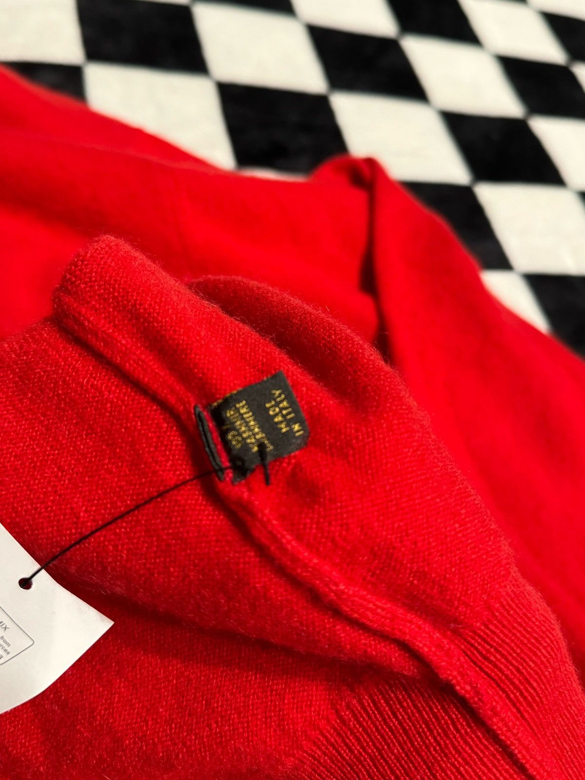 Loro Piana RED PURE CASHMERE CREW NECK SWEATER QUIET LUXURY XL 56 Size US XL / EU 56 / 4 - 3 Thumbnail