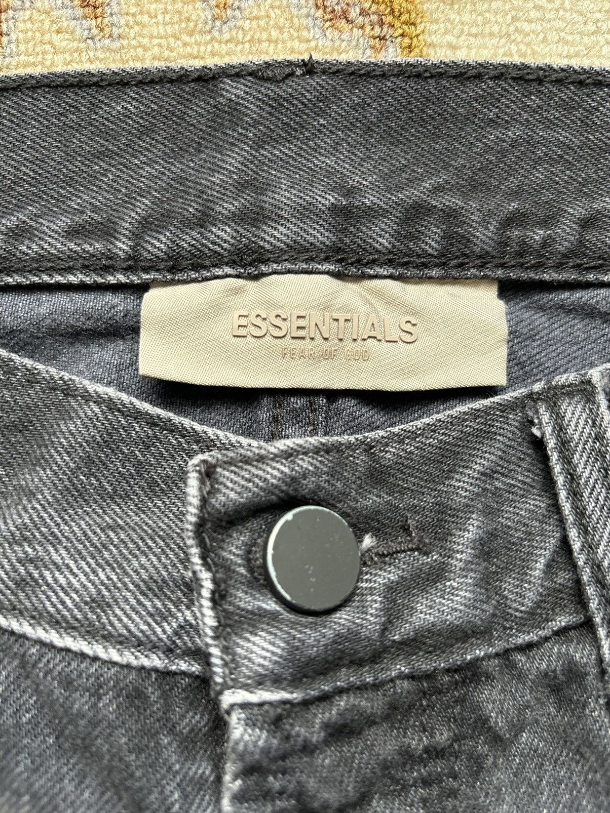 Fear of God Black Fear of God Denim Size US 31 - 4 Thumbnail
