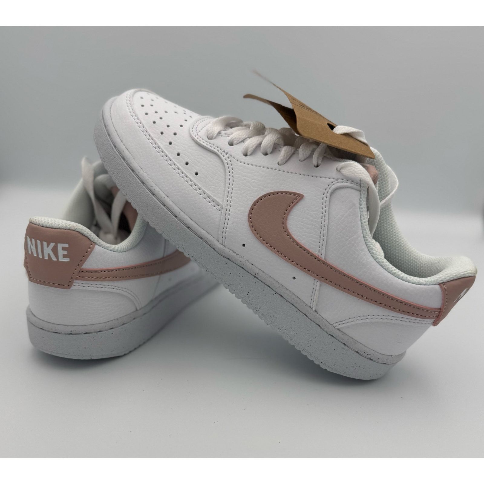 Nike Nike Court Vison Low white pink size 7.5 Size ONE SIZE - 1 Thumbnail