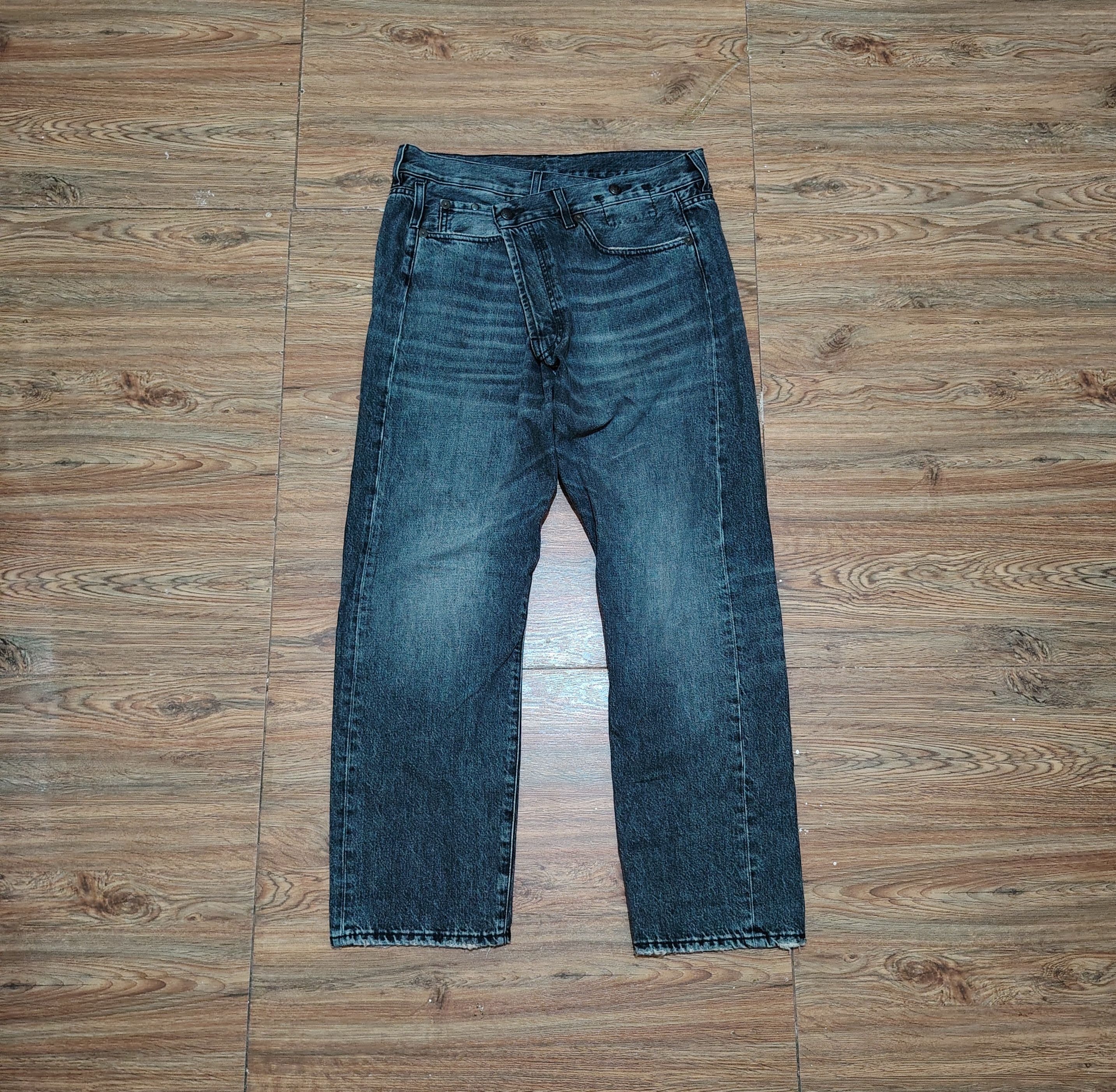 R13 R13 - Crossover Jeans - Leyton Black Size US 27 - 1 Thumbnail