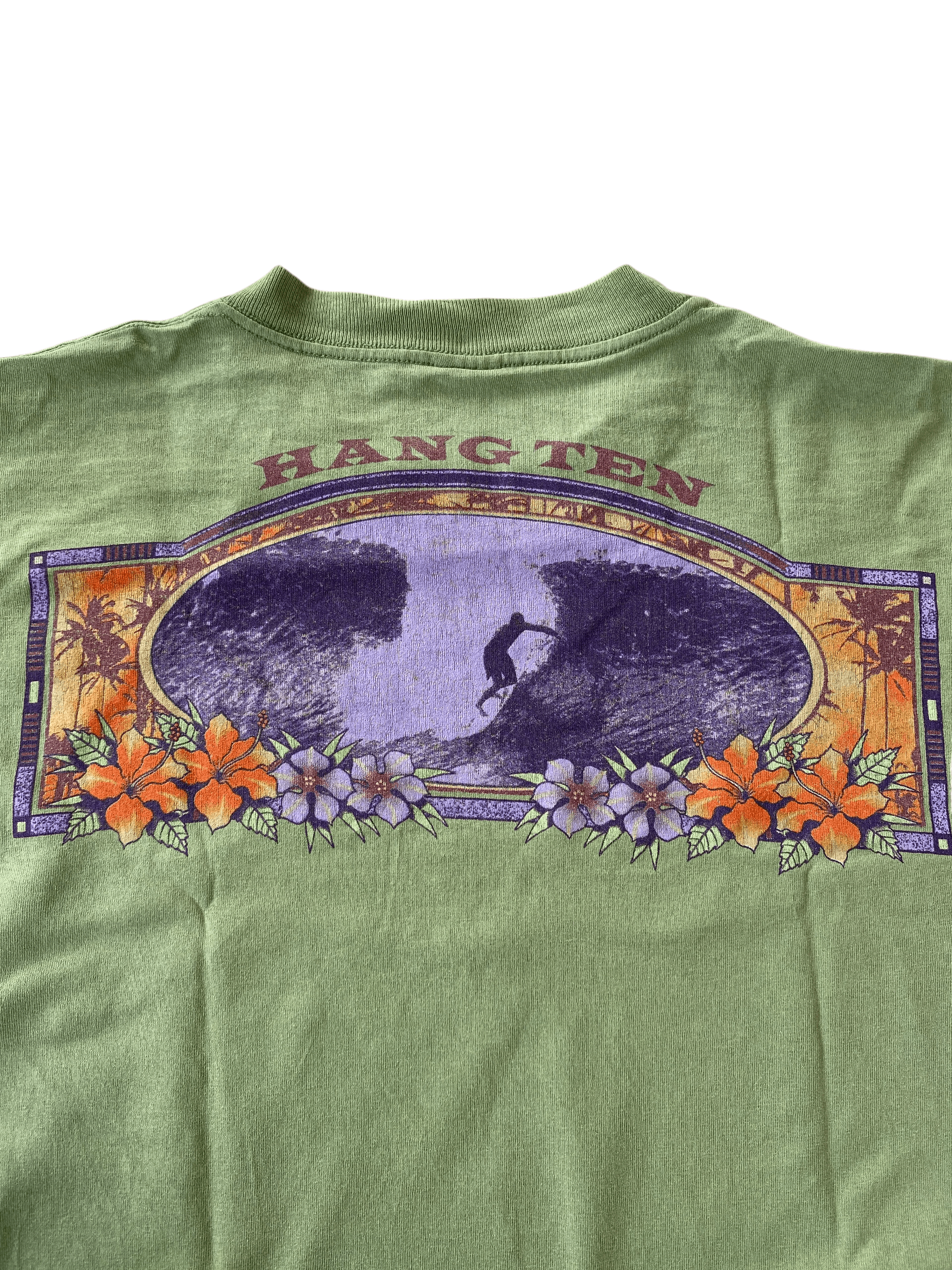 Hang Ten Vintage Hangten Surf Tshirts Size US L / EU 52-54 / 3 - 4 Thumbnail