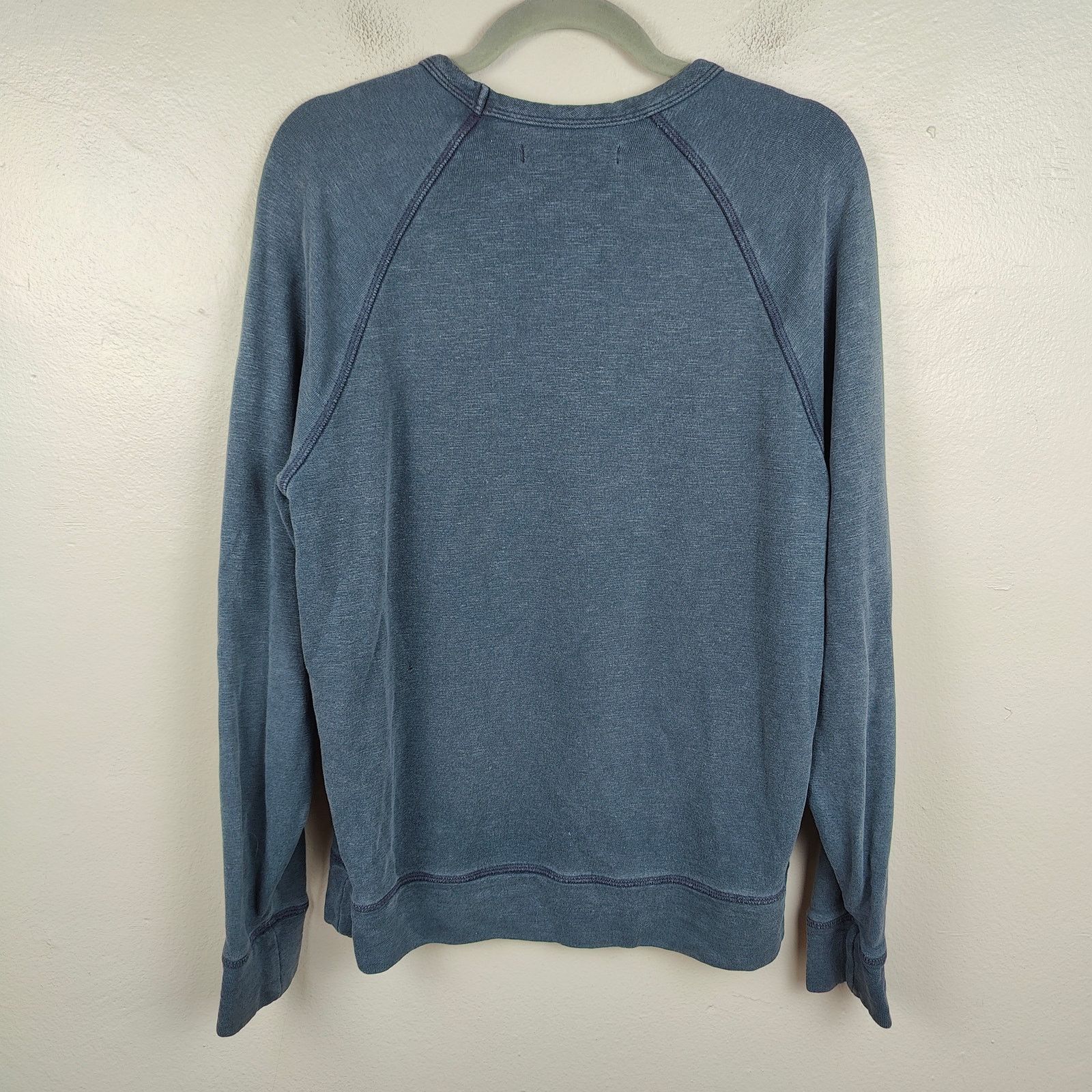 Outerknown Outerknown Sur Sweatshirt Mens Small Admiral Blue Organic Size US S / EU 44-46 / 1 - 5 Thumbnail