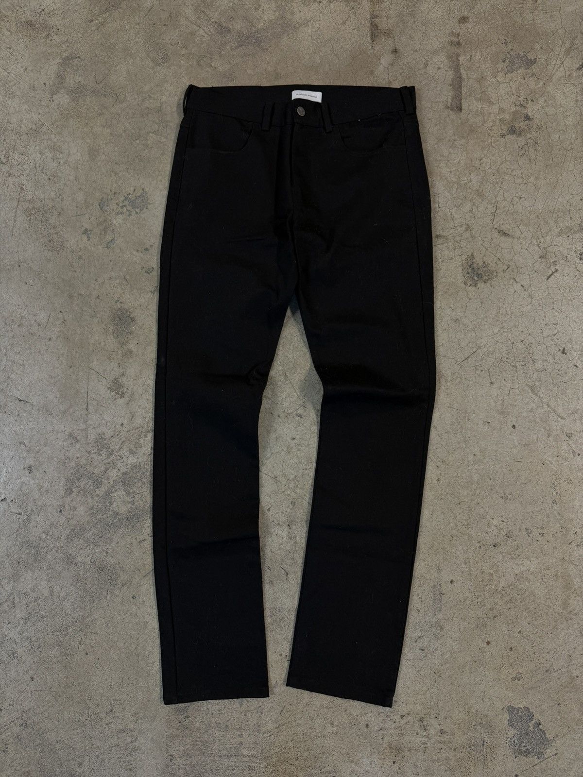 ALEXANDER DIGENOVA Alexander Digenova Slim Black Denim Jeans Size US 30 / EU 46 - 1 Thumbnail