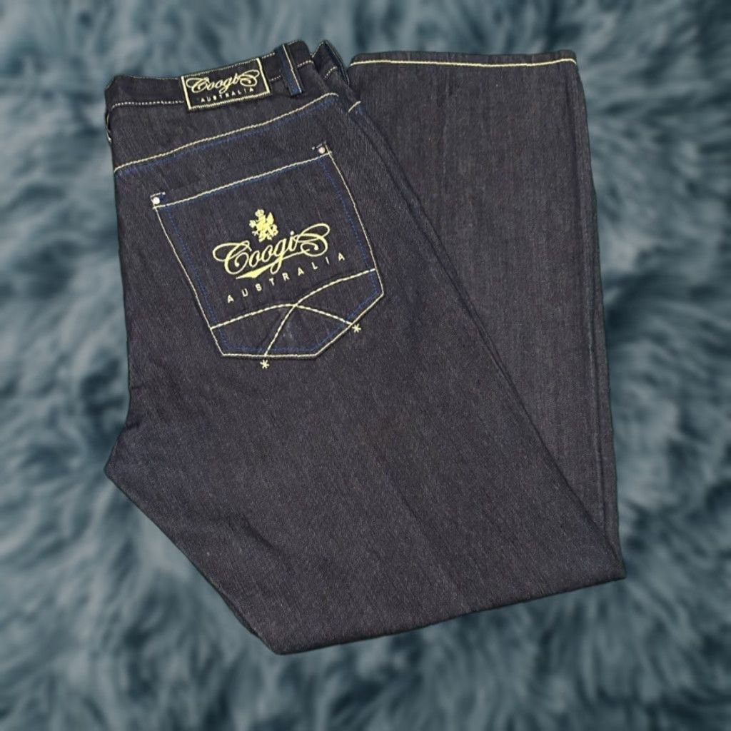 Coogi VINTAGE COOGI Jeans Baggy Skater Hip Hop Grunge VTG Mens Size 38 Embroidered Wide-Leg 38X34 Size US 38 / EU 54 - 1 Thumbnail