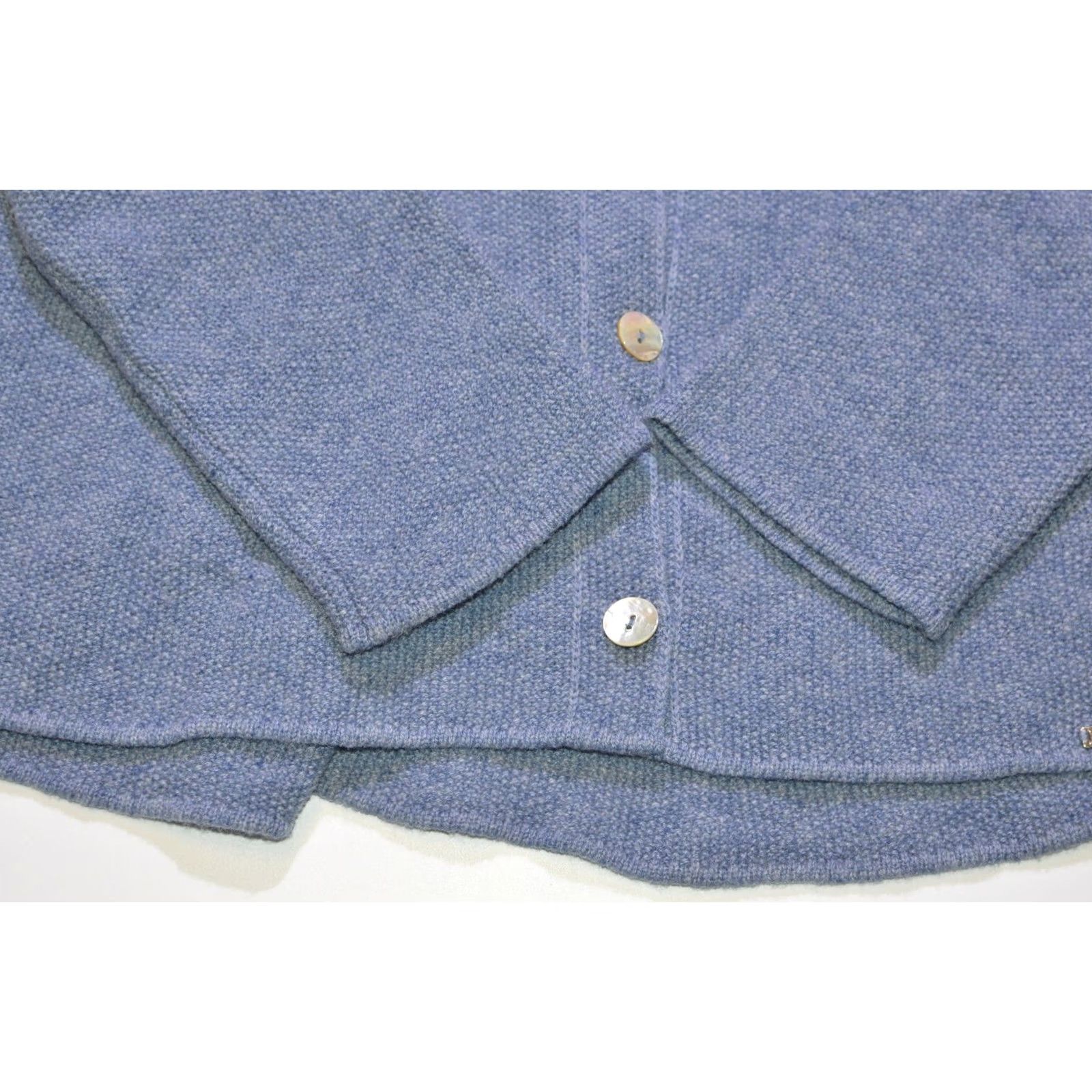 Vintage VINTAGE Giesswein Lieselotte Virgin Wool Cardigan Sweater Women Blue 42 Wool Giesswein Womens Cardigan Sweater 42 Austria Size M / US 6-8 / IT 42-44 - 6 Thumbnail