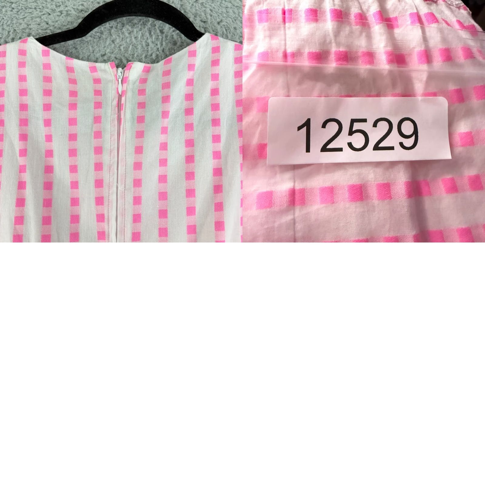 Lilly Pulitzer Lilly Pulitzer Maybella Dress 0 Pink Gingham Tiered Midi Sleeveless Womens Size XS / US 0-2 / IT 36-38 - 10 Thumbnail