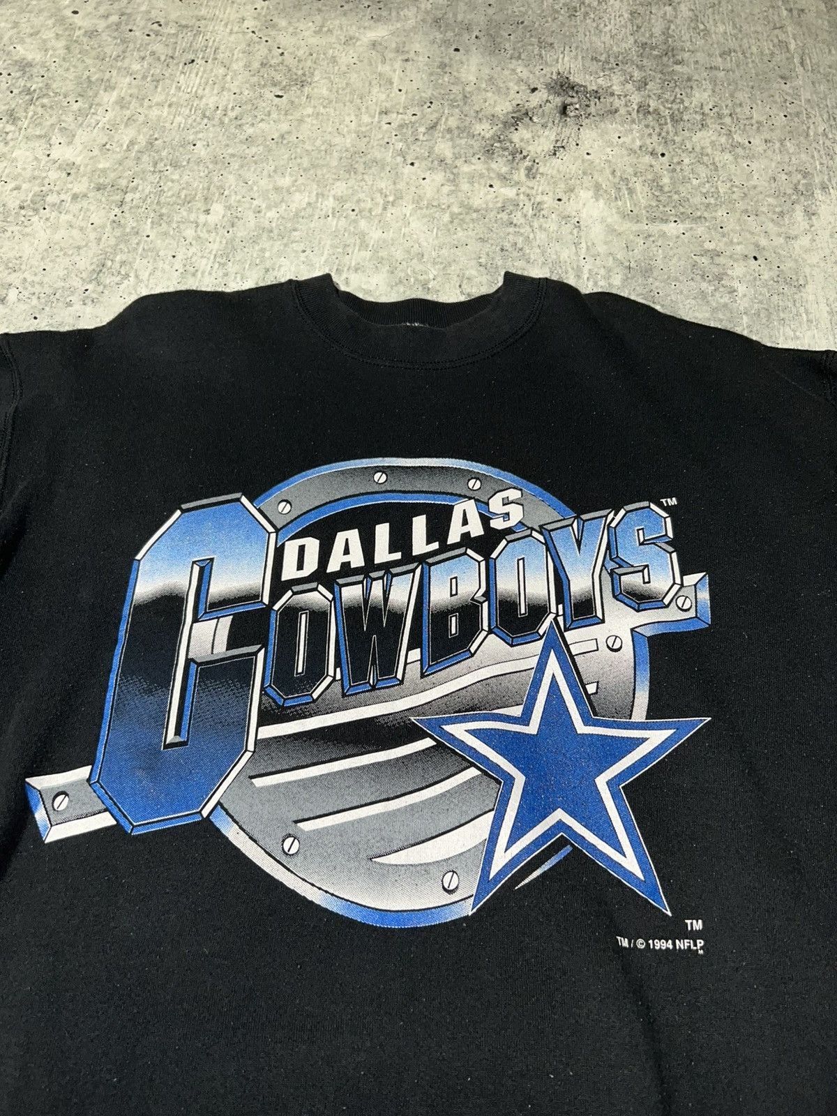 NFL Vintage 1994 Dallas Cowboys Graphic Sweatshirt Size US XL / EU 56 / 4 - 2 Thumbnail