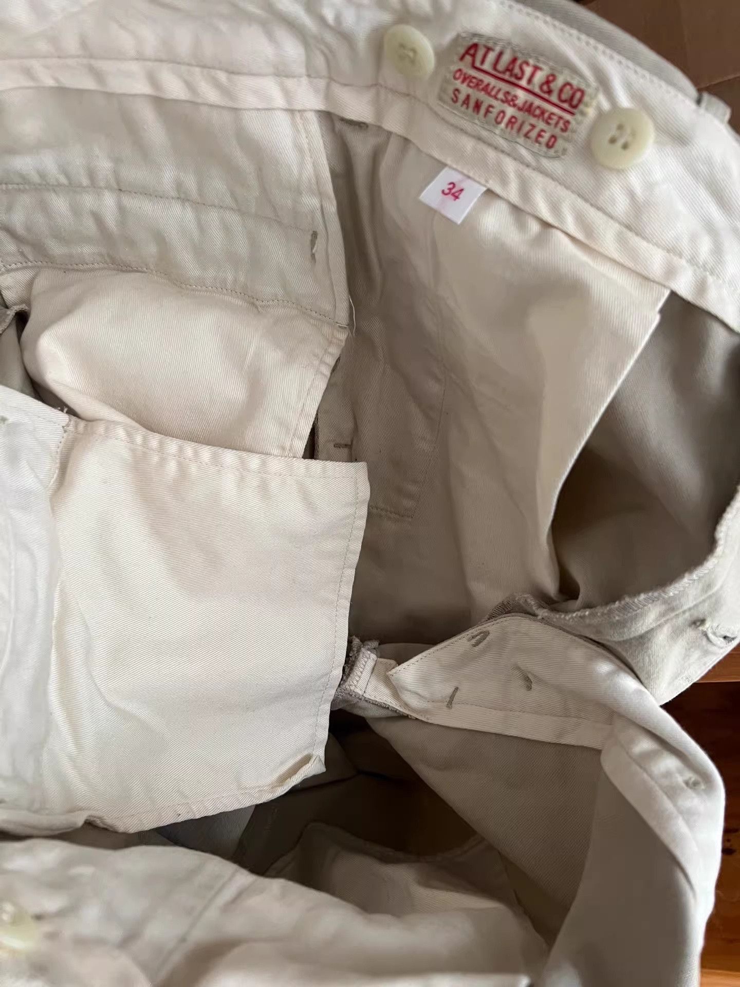 At Last & Co Atlast&Co Timeworn ButcherProduct Lot 500 Pants Size US 34 / EU 50 - 9 Thumbnail
