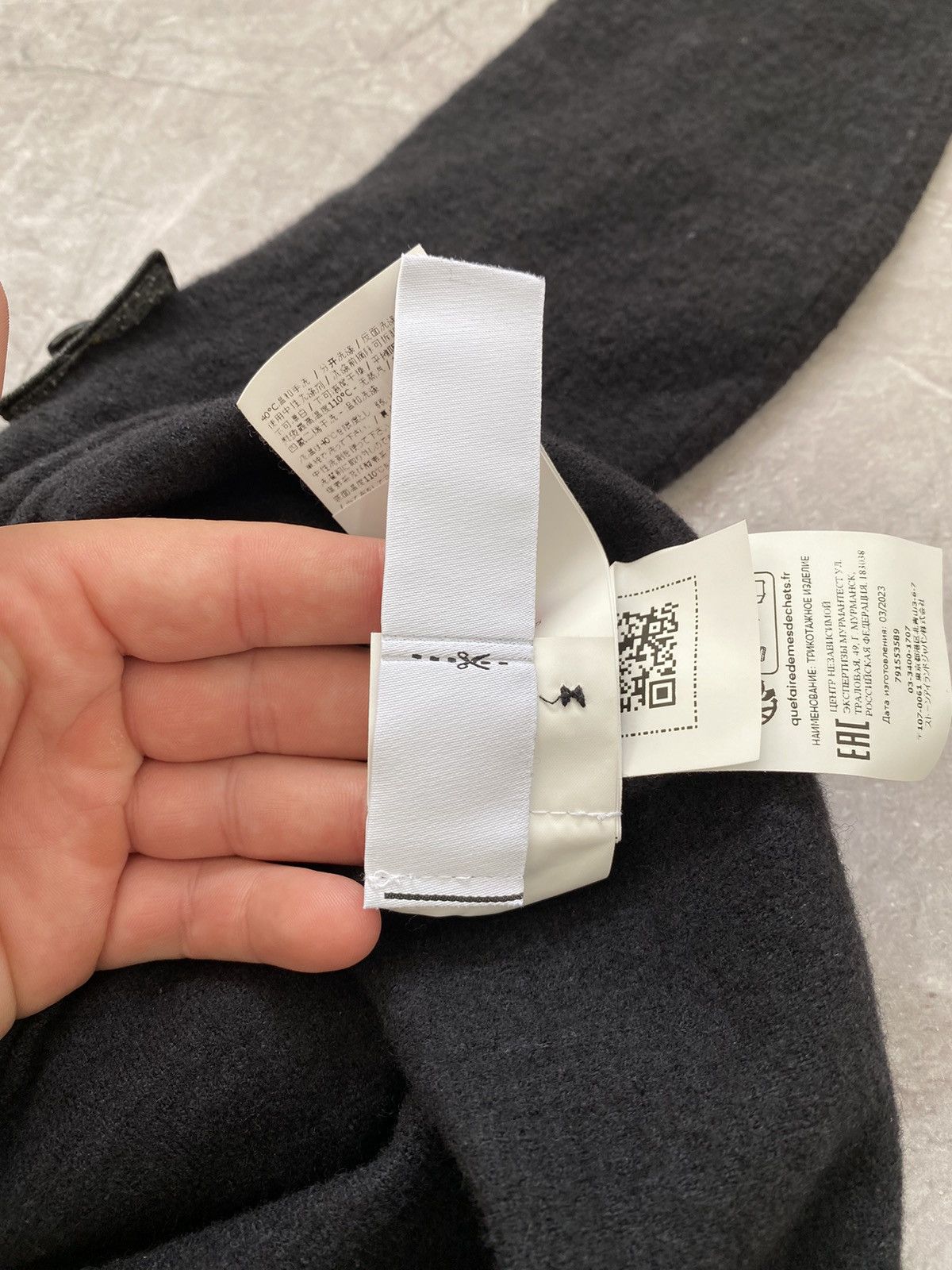Stone Island Rare Stone Island Junior 1/3 Button Nylon Wool Sweaters Y2K Size US XXS / EU 40 - 16 Thumbnail