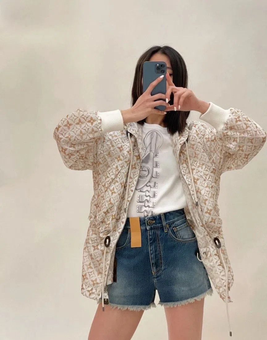 Louis Vuitton LV Summer Limited Monogram Parka. Size XXS / US 00 / IT 34 - 1 Thumbnail