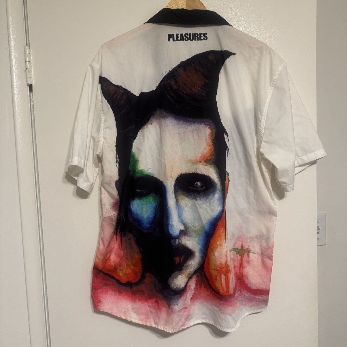 Pleasures Pleasures Marilyn Manson button up Size US L / EU 52-54 / 3 - 4 Thumbnail