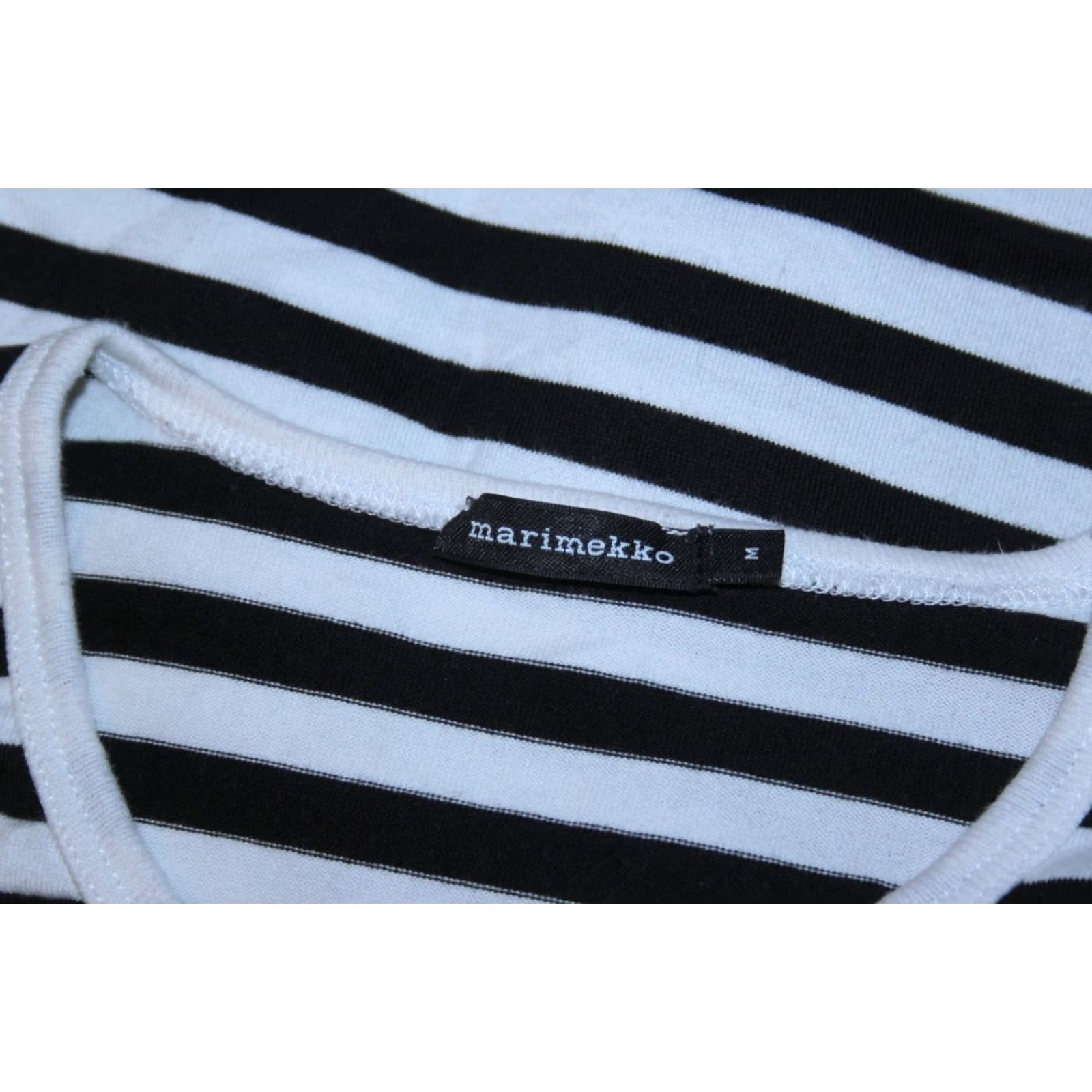Marimekko Marimekko Jumper Shirt Womens Black White Zebra Tunic Size M Pullover Round Neck Multicoloured Vis Size M / US 6-8 / IT 42-44 - 5 Thumbnail