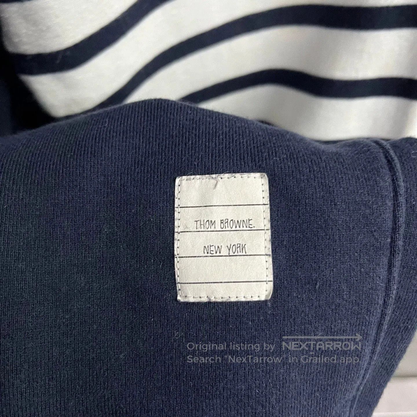 Thom Browne thom browne navy blue sports casual pants. Size US 26 / EU 42 - 2 Thumbnail