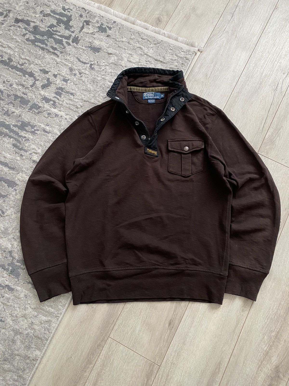 Polo Ralph Lauren Vintage Polo Ralph Lauren Nylon Sweatshirt Size US M / EU 48-50 / 2 - 3 Thumbnail